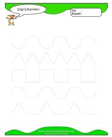 Çizgi Çalışma Sayfaları